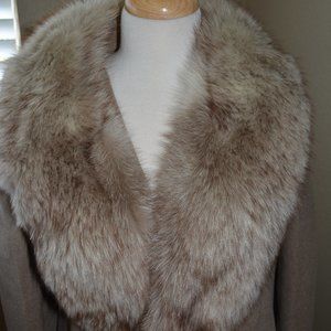 Regency Cashmere Fur and Cashmere Full length coat Pre Owned